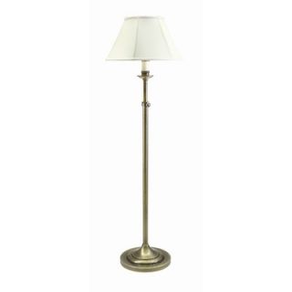 House of Troy Club Adjustable Floor Lamp in Antique Brass   CL201