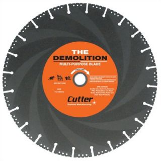 Cutter Diamond 12   14 Demolition Specialty Diamond Blade