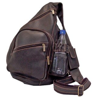 David King Backpack Style Cross Body Bag in Distressed