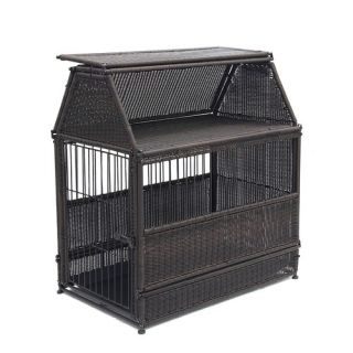 Wicker Roof Top Dog House