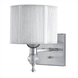 World Imports Lighting Uptown Contemporary Wall Sconce in Brushed