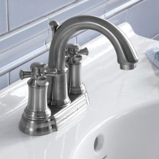  Centerset Bathroom Faucet with Double Cross Handles   7420.221