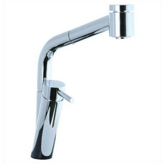  Techno Pull Out Single Handle Single Hole Kitchen Faucet   221.145