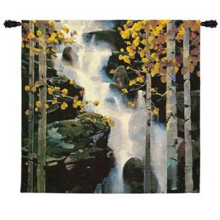 Fine Art Tapestries Waterfall BW Wall Hanging