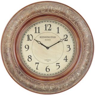 Cooper Classics Mackenzie Clock in Distressed Aged Copper