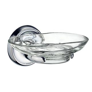 Smedbo Villa Holder with Glass Soap Dish   K242 / V242
