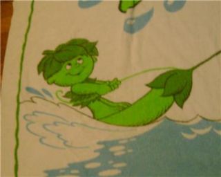 Vintage Green Giant Sprout Beach Towel Surfing Sprout