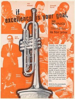 1970 Ollie Mitchell Ray Triscari Donald Byrd King Silver Flair Trumpet