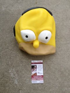 MATT GROENING SIGNED AUTOGRAPHED HOMER SIMPSON MASK WITH SKETCH! RARE