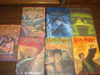 Harry Potter 1 7 J K Rowling Complete The Tales of Beedle The Bard