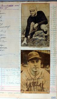 1946 Harry Agganis Red Sox Football High School Scrapbook