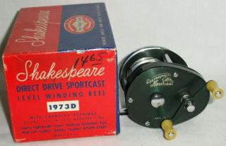 Vintage Shakespeare Wexford Fishing Reel w Box 1973D