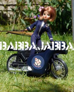 MARY QUANT 70s HAVOC Doll & Spy Toy Motorbike Motorcycle VHTF DAISY