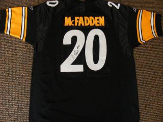 Bryant McFadden Autographed Authentic Steelers Jersey