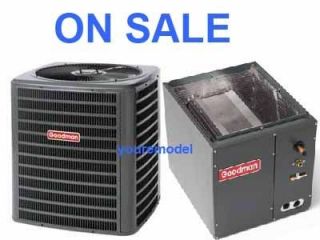 New Goodman 13 SEER 2 Ton AC Central Air Conditioner R410A Matching