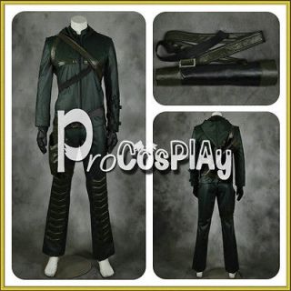 high quality Green Arrow Oliver Queen America Cosplay Costume