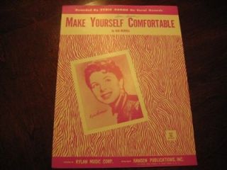 Make Yourself Comfortable 1954 Eydie Gorme Bob Merrill 2090
