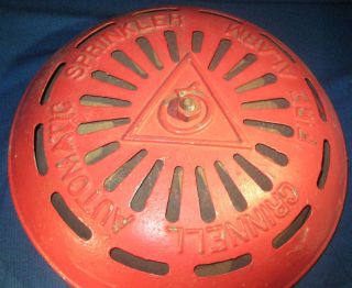 RARE Vintage Grinnell Automatic Sprinkler Fire Alarm Early 1900S