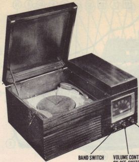 1949 Philco 49 1405 Phonograph Radio Service Manual PhotoFact