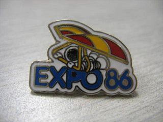 EXPO 86 1986 PIN ERNIE HANG GLIDER HANGGLIDER VANCOUVER BC CANADA