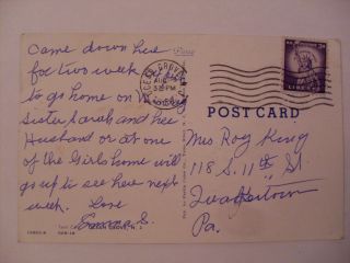 1959 Tent City Cabins in Ocean Grove New Jersey NJ Postcard Y6040