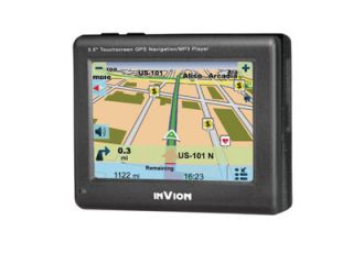 Invion GPS 3V506 ius 3 5 Touchscreen Portable GPS Navigation System