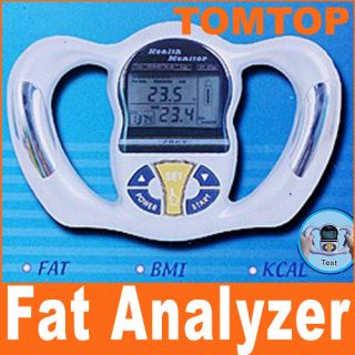  Digital Personal Bi BMI Body Fat Analyzer Health Monitor