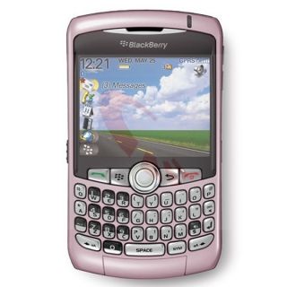 New Blackberry Curve 8320 QWERTY GPS Pink Unlocked Cell Phone