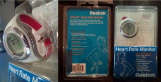Reebok Heart Rate Monitor Womens InTouch HRM Watch New