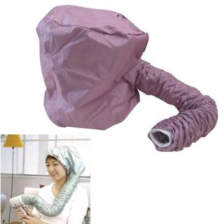 Portable Hair Dryer Soft Hood Bonnet Attachment Haircare Home Salon