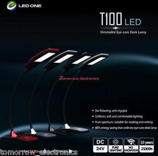LED ONE T100 Eyeshield Dimmable LED Desk Table Lamp Zero Radiation Non
