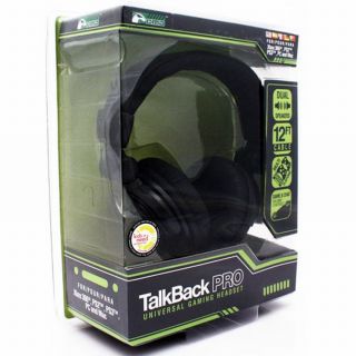 Komodo Talkback PRO Gaming Headset for PS2/PS3/360/PC, MODEL# KMD UNI