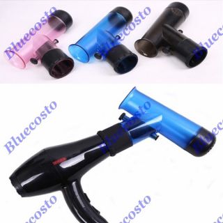 Lady Girl Plastic Magic Hair Dryer Wind Spin Curl Diffuser Adjustable