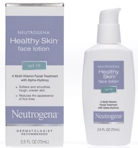 Neutrogena Healthy Skin Face Lotion SPF 15 2 5 Oz