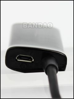  S3 SIII i9300 I9308 MHL Micro USB 11pin to HDTV HDMI Adapter