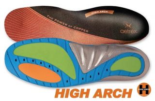 Aetrex Custom Select Orthotics High Arch Womens Size 7 aex CS 1780 W7