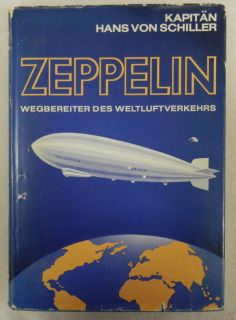  History Book by German Airship Captain Hans Von Schiller