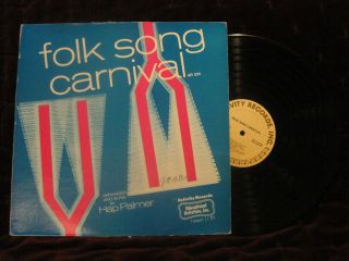 Hap Palmer Folk Song Carnival AR 524 VG EX Childrens LP