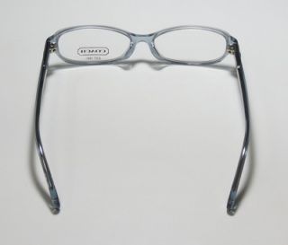 New Coach Helen 716AF 50 15 140 Gray Blue Crystal Eyeglass Glasses