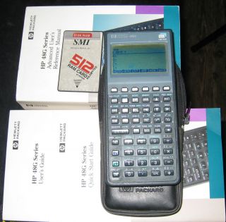 HP 48GX Graphic Calculator w 512k card Advanced Users Reference Manual