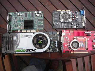 Untested PC Desk Top Graphic Cards