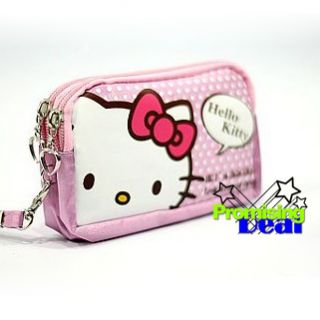 Hello Kitty Cell Phone Hand Bag Case Pouch Pink
