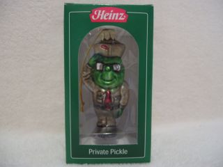 Heinz Private Pickle Christmas Ornament RARE New in Box