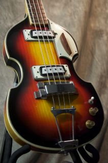 Vintage Greco Beatle Bass Guitar Hofner Style Killer Price GRLC545
