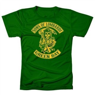 Sons of Lombardi T Shirt Green Bay Packers T Shirt Sons of Anarchy T