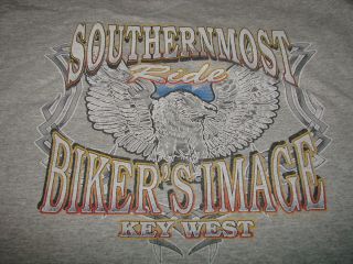 Harley Davidson Key West Florida Mens Gray T Shirt Size 2XL