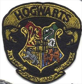 Harry Potter Hogwarts Shield UK Logo 3 5 Embroidered Patch Hppa 06