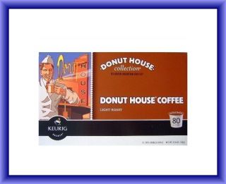 Donut House Coffee Keurig K Cups 80ct New ★★★