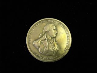 Estate Vintage Pewter Coin Henrico Lee Legionis Comitia Americana