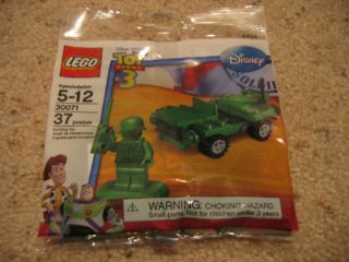 Lego Toy Story 30071 Green Army Jeep Minifig w Radio